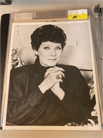 POLLY BERGEN SIGNED PHOTO