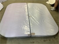 Hot tub cover foam replacement.  Two 84 inches x