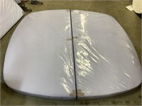 Hot tub cover foam replacement. Two 84 inches x