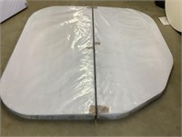 Hot tub cover foam replacement.  Two 76.5 inches