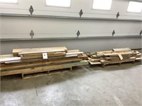 Various size scrap lumber