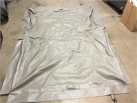 Light gray Sun Star hot tub cover.  Approximately