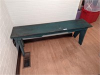 Handcrafted Primitive Style Bench