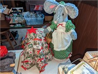 Christmas Mouse & Fabric Tree