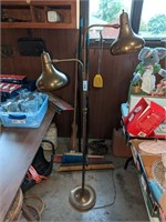 Brass, 2-Bulb Floor Lamp