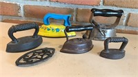 Vintage / Antique toy sad irons