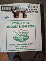 Full Case of Lucas Hydraulic Oil Booster &