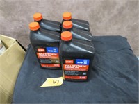 Lot of engine oil