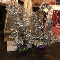4 ft silver trees