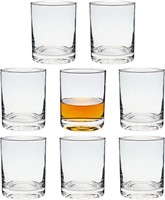 Whiskey Glasses, Set of 12 Double Old Fashioned