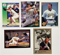 Mark McGwire 5 Cards