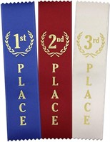 1st - 2nd - 3rd Place Ribbons