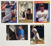 Jose Canseco 5 Cards