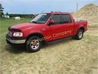 2001 Red Ford F-150