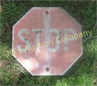 Small Stop Sign - 12