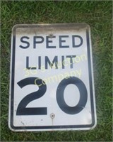 20 mph Speed Limit Sign - 19