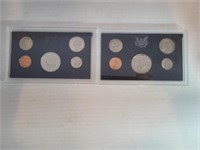 2 US PROOF SETS- 1971 & 1972