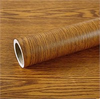 Yellow Oak Wood Grain Adhesive Paper