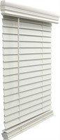 2" Faux Wood Blinds Cordless Window Blinds