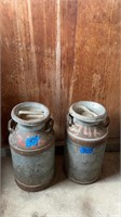 Superior and CPM Heavy duty milk cans
