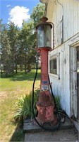 Early 1900s visible gas pump -9ft