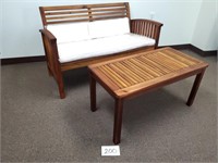 New World Market Belize Bench & Table (No Ship)