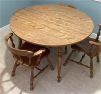 Ethan Allen kitchen table, 4 chairs