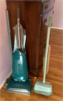 Riccar upright vacuum, floor scrubber