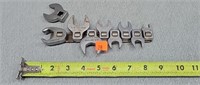 9  Crowfoot Socket Wrenches
