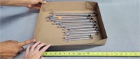 10 Snap-on SAE Wrenches