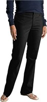 Dickies Women's Slim Fit Boot Cut Leg Twill Petite