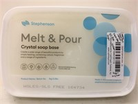 Stephenson Melt & Pour Crystal Soap Base 2.2lbs