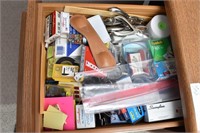 Contents of Items In Desk Drawers & Hutch