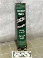 Vintage metal Skoal wintergreen tobacco chew