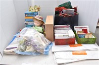 Lot of: Tissue Paper, Misc. Greeting Cards...