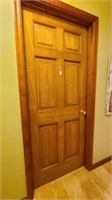 Interior Solid Wood Door (Hallway Bathroom)