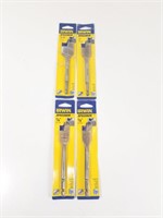 NEW Irwin Speedbor Spade Bits (x4)