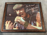 ACDC Brian Johnson framed picture print with