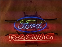 LED Ford Racing Sign 
• 20" x 13"