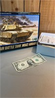 US Main Battle Tank M1A2 ABRAMS KIT open box