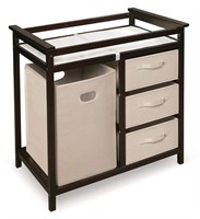 *Baby Changing Table with Laundry Hamper