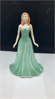 Royal Doulton " May Emerald " Figurine 7" High