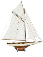 SAILINGSTORY Wooden Sailboat Model