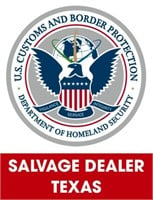 U.S. Customs & Border Protection (Salvage) 8/23/2022 Texas