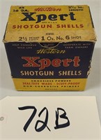 Vintage Western Expert 16ga Shells 2 9/16" Full