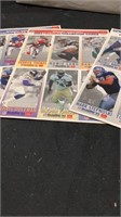 Lot of 3 1993 McDonald’s game day collector cards