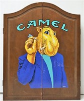 Joel Camel Advertising Cabinet for Dart Board