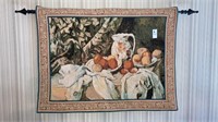 Cezanne still life tapestry 32x24 art