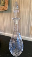 Crystal decanter 16’’ tall