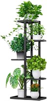 Tall Plant Stand for Indoor Plants 5 Tier / Grey